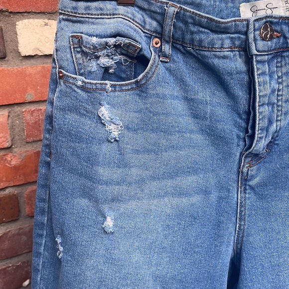 Jessica Simpson High Rise Vintage Straight Leg size 12/31 - Picture 2 of 7